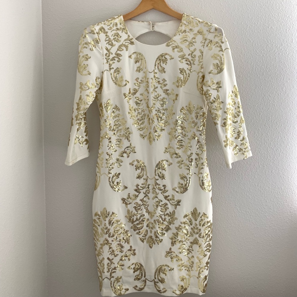 Body-con, sequin dress